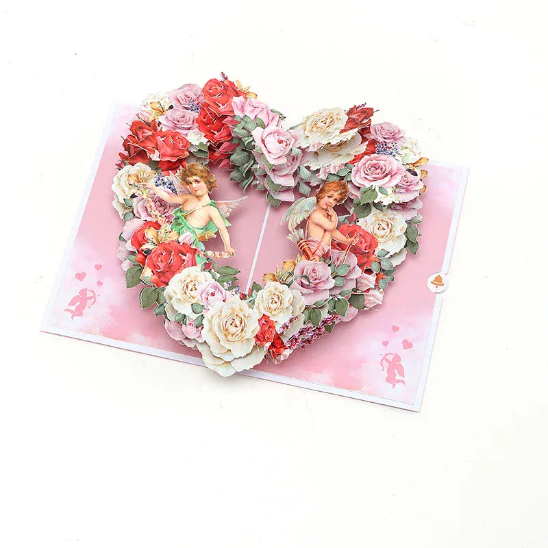 Valentines Day Greeting Card Romantic Cupid Cat Balloon Pop Up 3D Greetings Card Postcard Love Gifts For Couples Wife Lover Valentines Day Greeting Card Romantic Cupid Cat Balloon Pop Up 3D Greetings Card Postcard Love Gifts For Couples Wife Lover