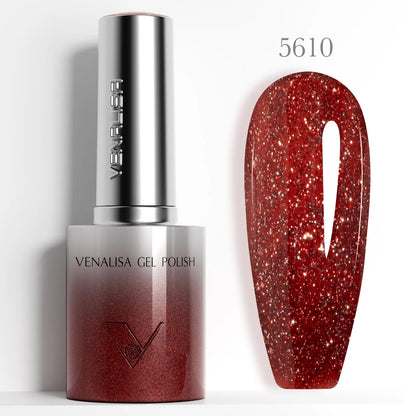 VENALISA 10ml Cat Eye Gel Nail Polish Ultra Sparkle Glitter Gel HEMA FREE TPO FREE Semi Permanent UV LED Soak Off Nail Manicure VENALISA 10ml Cat Eye Gel Nail Polish Ultra Sparkle Glitter Gel HEMA FREE TPO FREE Semi Permanent UV LED Soak Off Nail Manicure