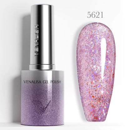 VENALISA 10ml Cat Eye Gel Nail Polish Ultra Sparkle Glitter Gel HEMA FREE TPO FREE Semi Permanent UV LED Soak Off Nail Manicure VENALISA 10ml Cat Eye Gel Nail Polish Ultra Sparkle Glitter Gel HEMA FREE TPO FREE Semi Permanent UV LED Soak Off Nail Manicure