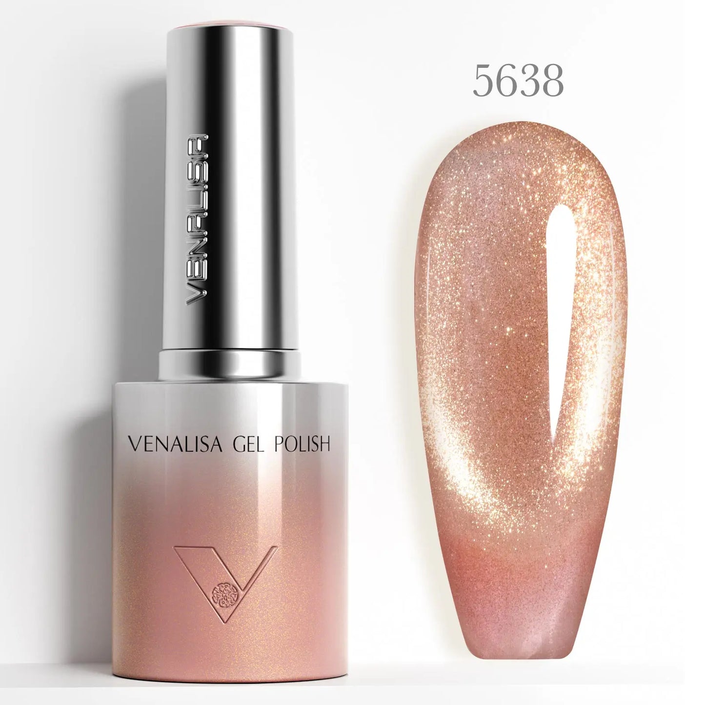 VENALISA 10ml Cat Eye Gel Nail Polish Ultra Sparkle Glitter Gel HEMA FREE TPO FREE Semi Permanent UV LED Soak Off Nail Manicure VENALISA 10ml Cat Eye Gel Nail Polish Ultra Sparkle Glitter Gel HEMA FREE TPO FREE Semi Permanent UV LED Soak Off Nail Manicure