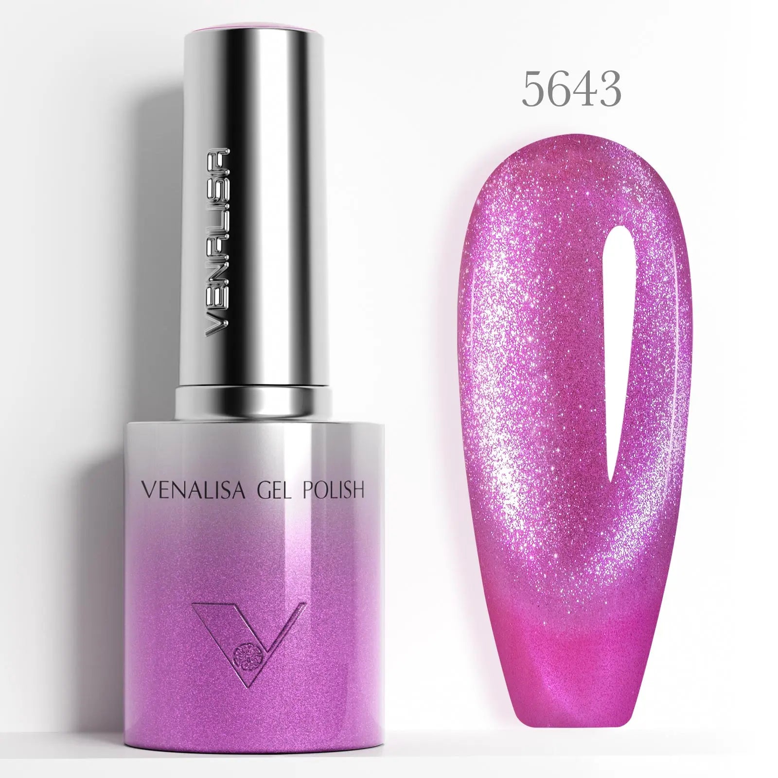 VENALISA 10ml Cat Eye Gel Nail Polish Ultra Sparkle Glitter Gel HEMA FREE TPO FREE Semi Permanent UV LED Soak Off Nail Manicure VENALISA 10ml Cat Eye Gel Nail Polish Ultra Sparkle Glitter Gel HEMA FREE TPO FREE Semi Permanent UV LED Soak Off Nail Manicure