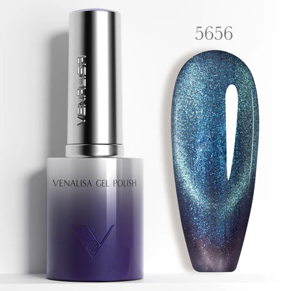 VENALISA 10ml Cat Eye Gel Nail Polish Ultra Sparkle Glitter Gel HEMA FREE TPO FREE Semi Permanent UV LED Soak Off Nail Manicure VENALISA 10ml Cat Eye Gel Nail Polish Ultra Sparkle Glitter Gel HEMA FREE TPO FREE Semi Permanent UV LED Soak Off Nail Manicure