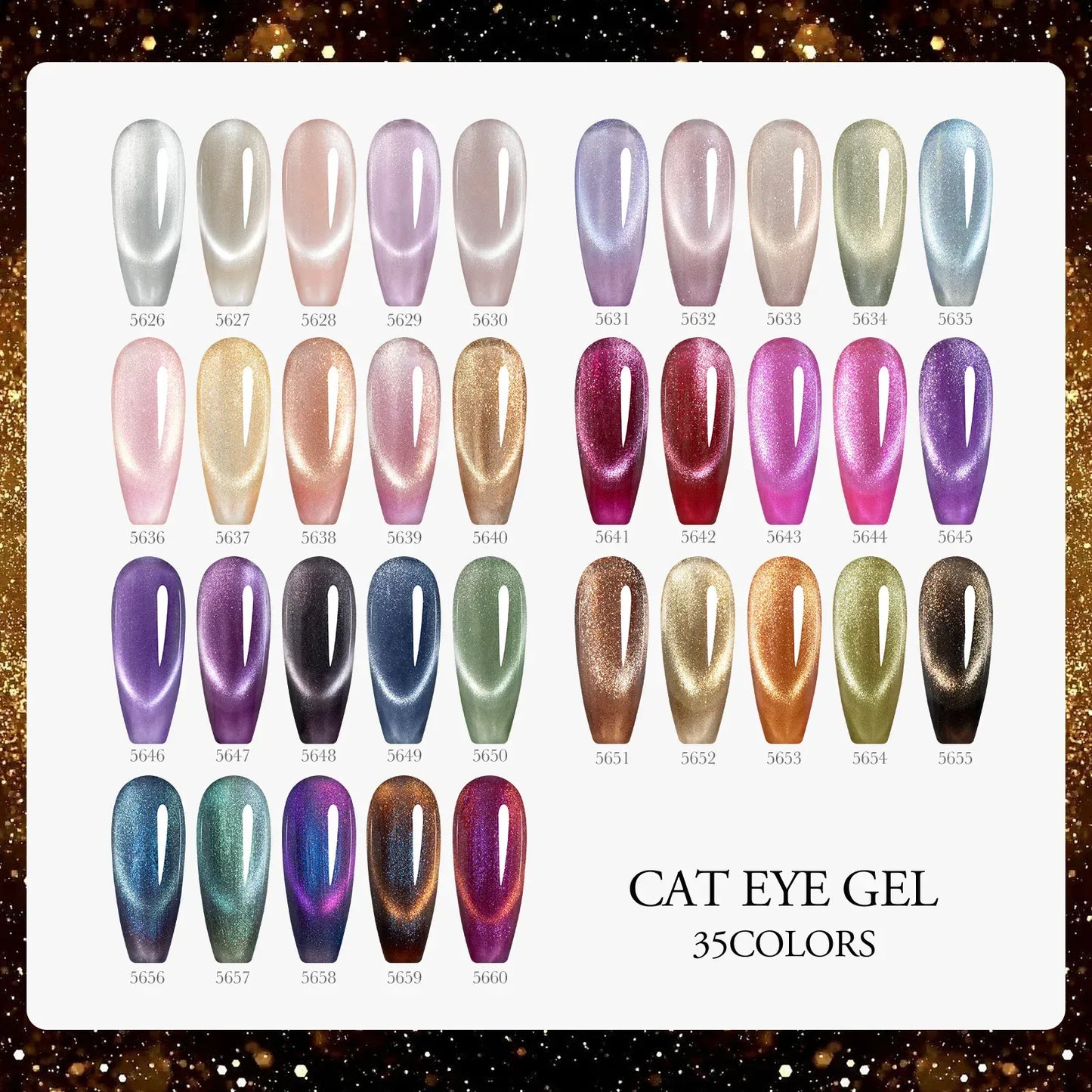 VENALISA 10ml Cat Eye Gel Nail Polish Ultra Sparkle Glitter Gel HEMA FREE TPO FREE Semi Permanent UV LED Soak Off Nail Manicure VENALISA 10ml Cat Eye Gel Nail Polish Ultra Sparkle Glitter Gel HEMA FREE TPO FREE Semi Permanent UV LED Soak Off Nail Manicure