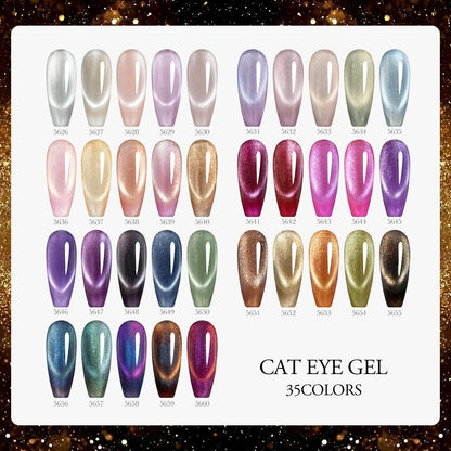 VENALISA 10ml Cat Eye Gel Nail Polish Ultra Sparkle Glitter Gel HEMA FREE TPO FREE Semi Permanent UV LED Soak Off Nail Manicure VENALISA 10ml Cat Eye Gel Nail Polish Ultra Sparkle Glitter Gel HEMA FREE TPO FREE Semi Permanent UV LED Soak Off Nail Manicure