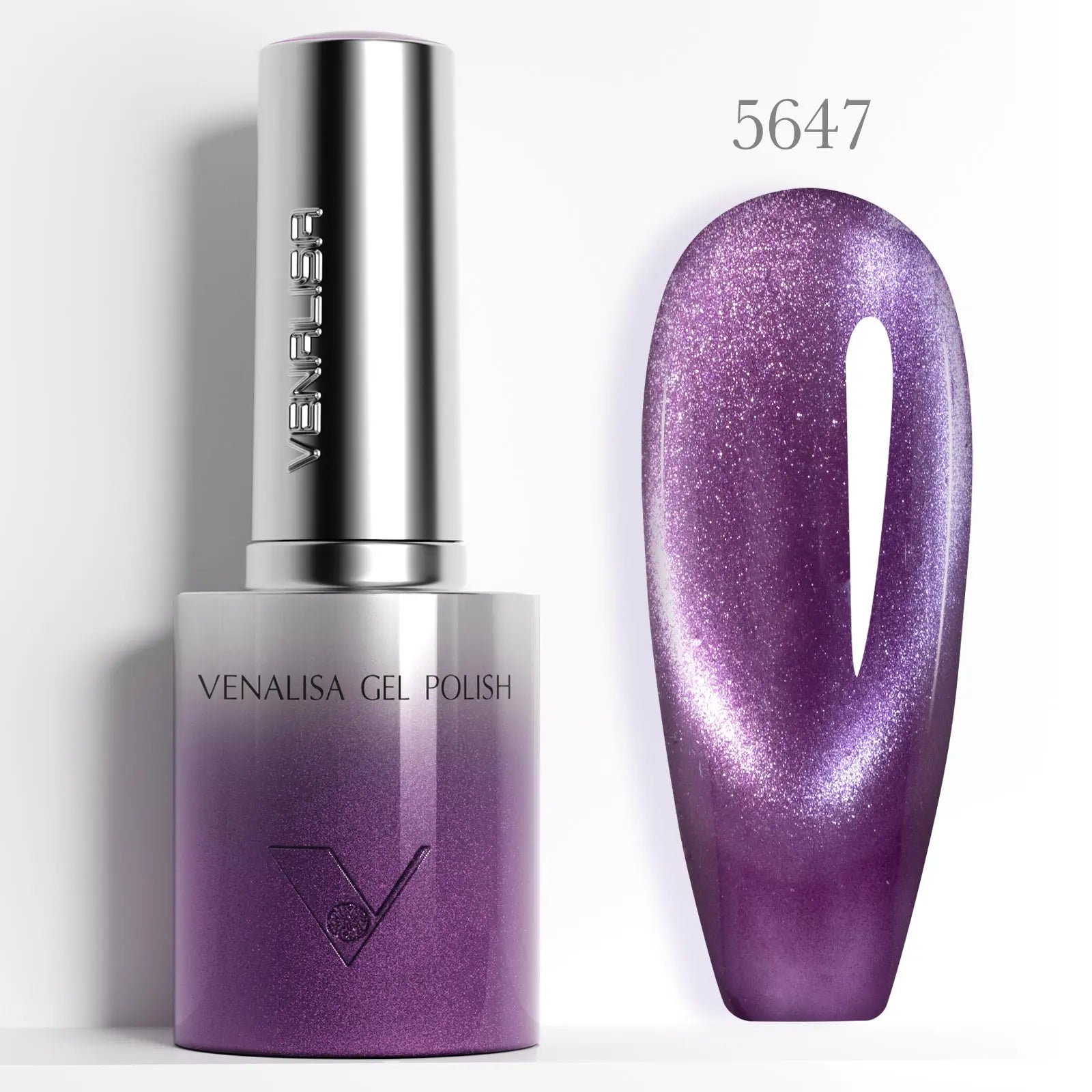Venalisa 10ml Hema & TPO Free Ultra Cat Eye Effect Nail Gel Polish Soak Off UV LED Long Wear Sparkle Bling Bling Gel Varnish Venalisa 10ml Hema & TPO Free Ultra Cat Eye Effect Nail Gel Polish Soak Off UV LED Long Wear Sparkle Bling Bling Gel Varnish