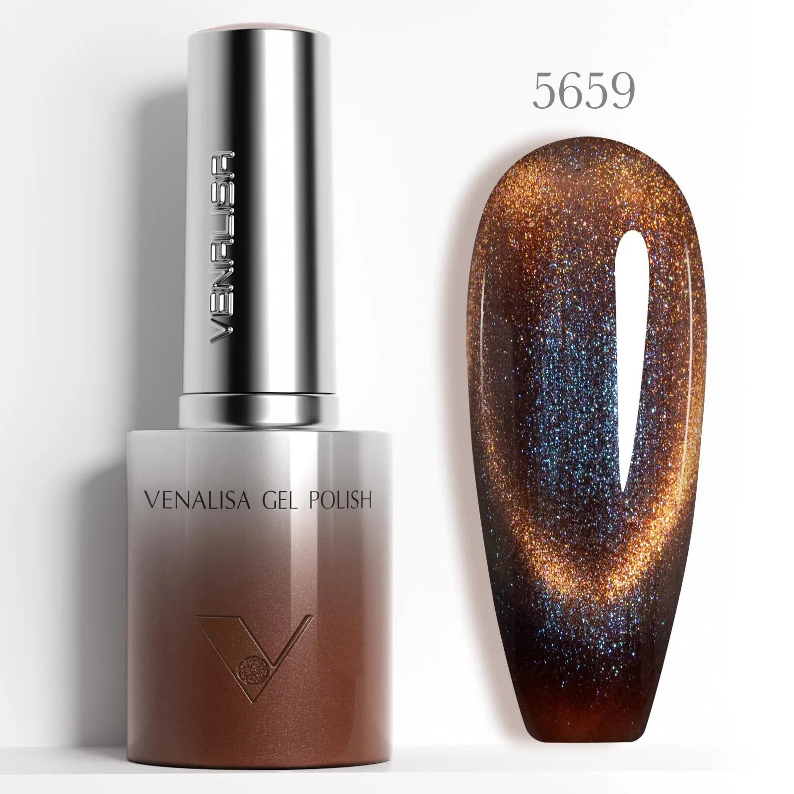 Venalisa 10ml Hema & TPO Free Ultra Cat Eye Effect Nail Gel Polish Soak Off UV LED Long Wear Sparkle Bling Bling Gel Varnish Venalisa 10ml Hema & TPO Free Ultra Cat Eye Effect Nail Gel Polish Soak Off UV LED Long Wear Sparkle Bling Bling Gel Varnish