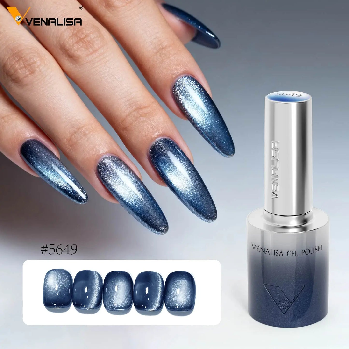 Venalisa 10ml Hema & TPO Free Ultra Cat Eye Effect Nail Gel Polish Soak Off UV LED Long Wear Sparkle Bling Bling Gel Varnish Venalisa 10ml Hema & TPO Free Ultra Cat Eye Effect Nail Gel Polish Soak Off UV LED Long Wear Sparkle Bling Bling Gel Varnish