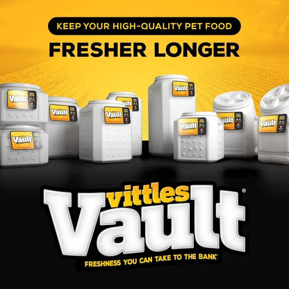 Vittles Vault Airtight Pet Food Storage Container 50 lb – Made in USA | Wahooly Vittles Vault Airtight Pet Food Storage Container – 50 lb | Made in the USA