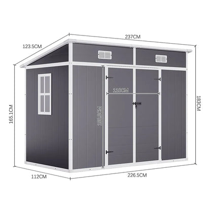 Voltsify Outdoor Plastic Garden Storage Shed Voltsify Outdoor Plastic Garden Storage Shed