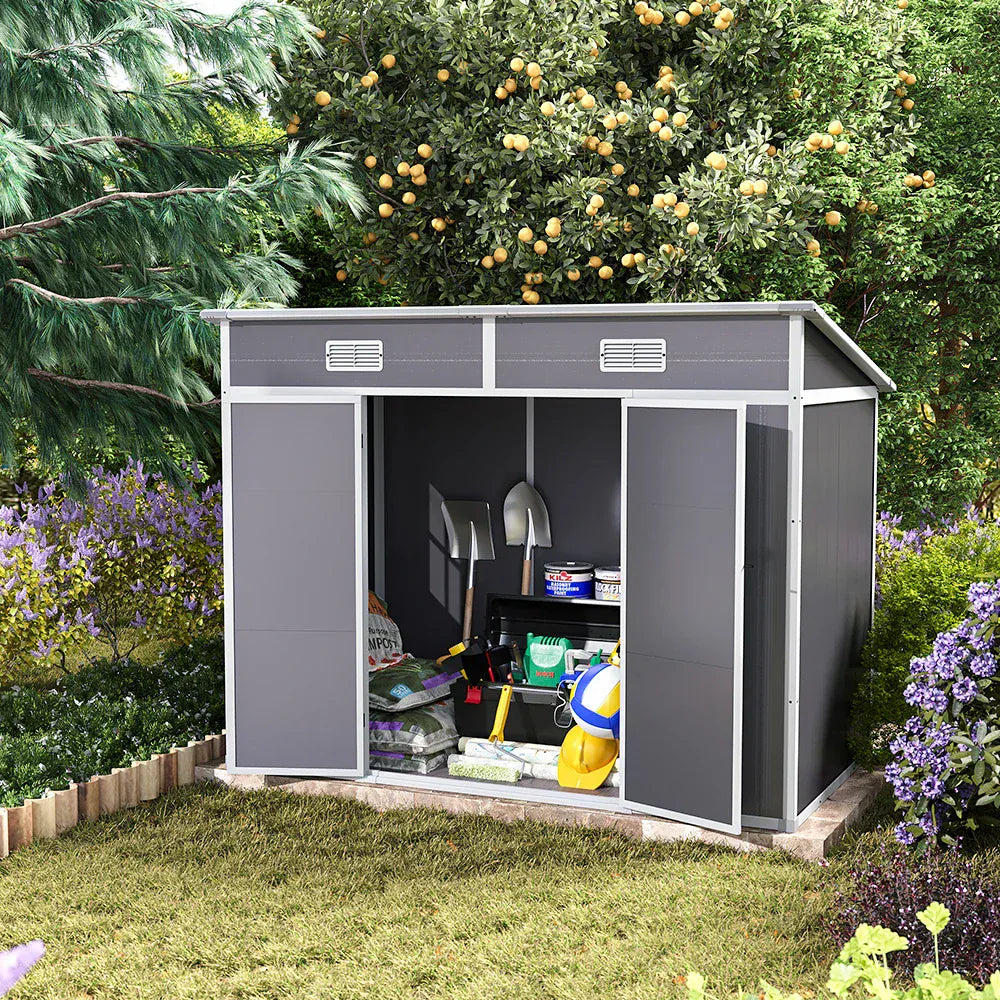 Voltsify Outdoor Plastic Garden Storage Shed Voltsify Outdoor Plastic Garden Storage Shed