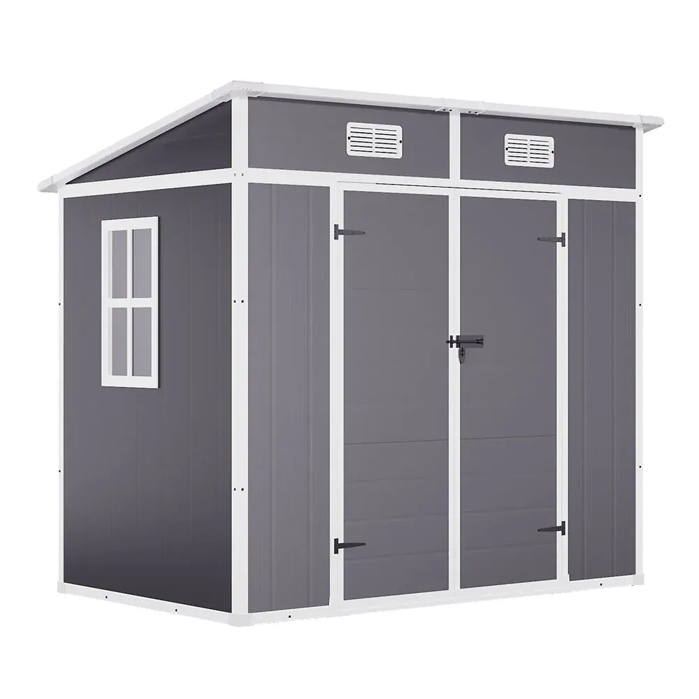 Voltsify Outdoor Plastic Garden Storage Shed Voltsify Outdoor Plastic Garden Storage Shed