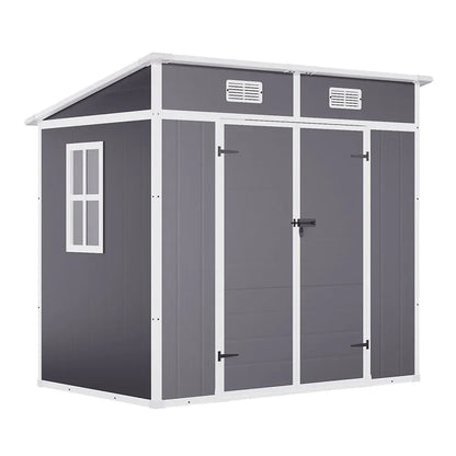 Voltsify Outdoor Plastic Garden Storage Shed Voltsify Outdoor Plastic Garden Storage Shed