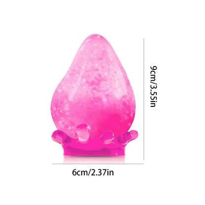 Slow Rebound Decompression Squeeze Ball | Water Droplet Stress Relief Toy Water droplet maltose decompression ball, slow rebound, pressure relief, squeezing and pressure relief ball