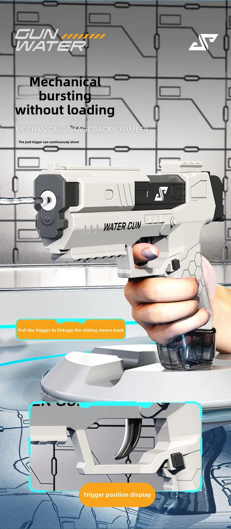 Water Gun Manual Burst Water Gun Manual Burst