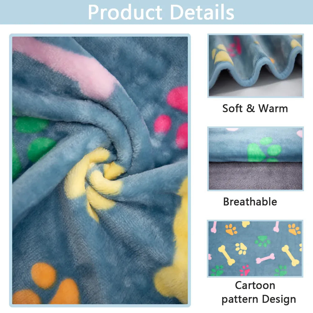 Waterproof Pet Blanket – Machine Washable Dog & Cat Mat | 9 Styles | Wahooly Waterproof Pet Blanket – Thickened, Machine Washable Dog & Cat Mat | 9 Styles, 3 Sizes