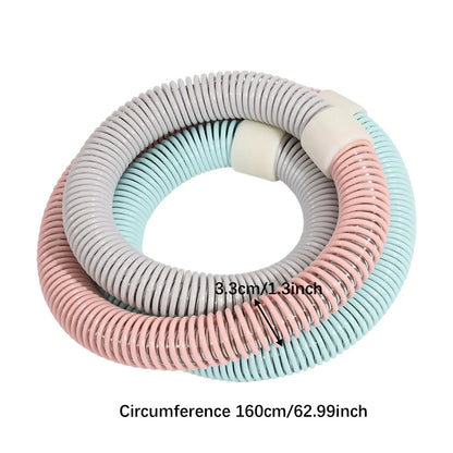 Weighted Fitness Hoop for Adults Portable Comfortable Abdomen Fitness Circle Indoor Outdoor Gym Entertainment Workout Equipment Weighted Fitness Hoop for Adults Portable Comfortable Abdomen Fitness Circle Indoor Outdoor Gym Entertainment Workout Equipment