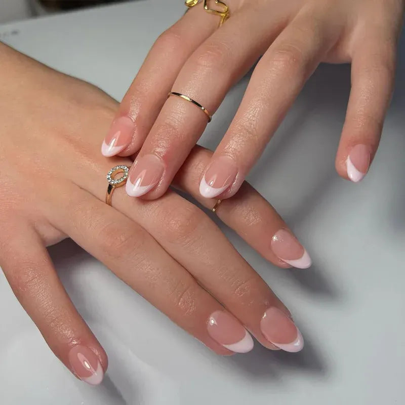 White French Press on Nails 3D Bowknot Fake Nails Tips Full Cover Wearable False Nails for Women and Girls DIY Manicure 24Pcs White French Press on Nails 3D Bowknot Fake Nails Tips Full Cover Wearable False Nails for Women and Girls DIY Manicure 24Pcs