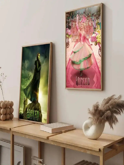 Wicked for Good Movie Poster  Perfect Home Decor for Living Room Bedroom Office Bar  Stylish Wall Sticker Wicked for Good Movie Poster  Perfect Home Decor for Living Room Bedroom Office Bar  Stylish Wall Sticker