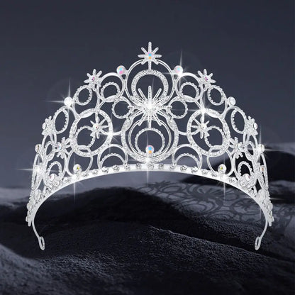 Wicked Glinda Crown Cosplay Fantasia Disguise Costume Headgear for Women Girls Dress Up Halloween Carnival Costume Accessories Wicked Glinda Crown Cosplay Fantasia Disguise Costume Headgear for Women Girls Dress Up Halloween Carnival Costume Accessories