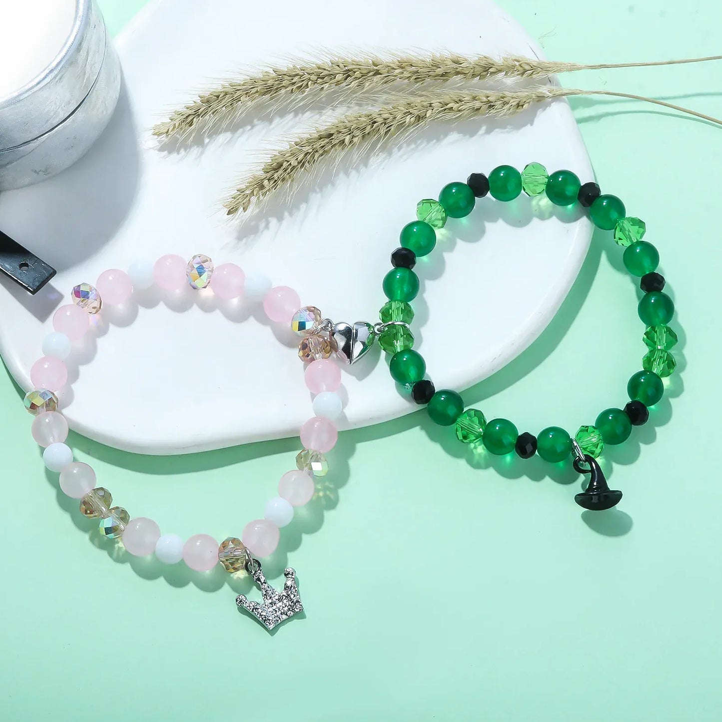 Wicked The Musical Charms Bracelets Magic Bad Witch Adjustable Metal Bracelet Hat Broom Combo Bracelet Unisex Jewelry Gift Wicked The Musical Charms Bracelets Magic Bad Witch Adjustable Metal Bracelet Hat Broom Combo Bracelet Unisex Jewelry Gift