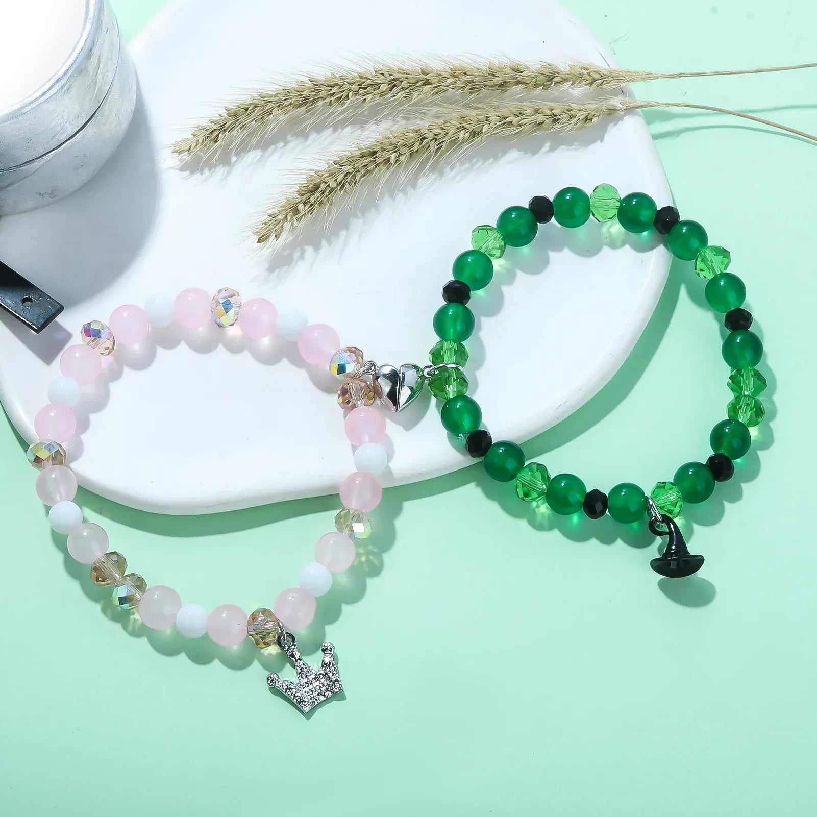 Wicked The Musical Charms Bracelets Magic Bad Witch Adjustable Metal Bracelet Hat Broom Combo Bracelet Unisex Jewelry Gift Wicked The Musical Charms Bracelets Magic Bad Witch Adjustable Metal Bracelet Hat Broom Combo Bracelet Unisex Jewelry Gift