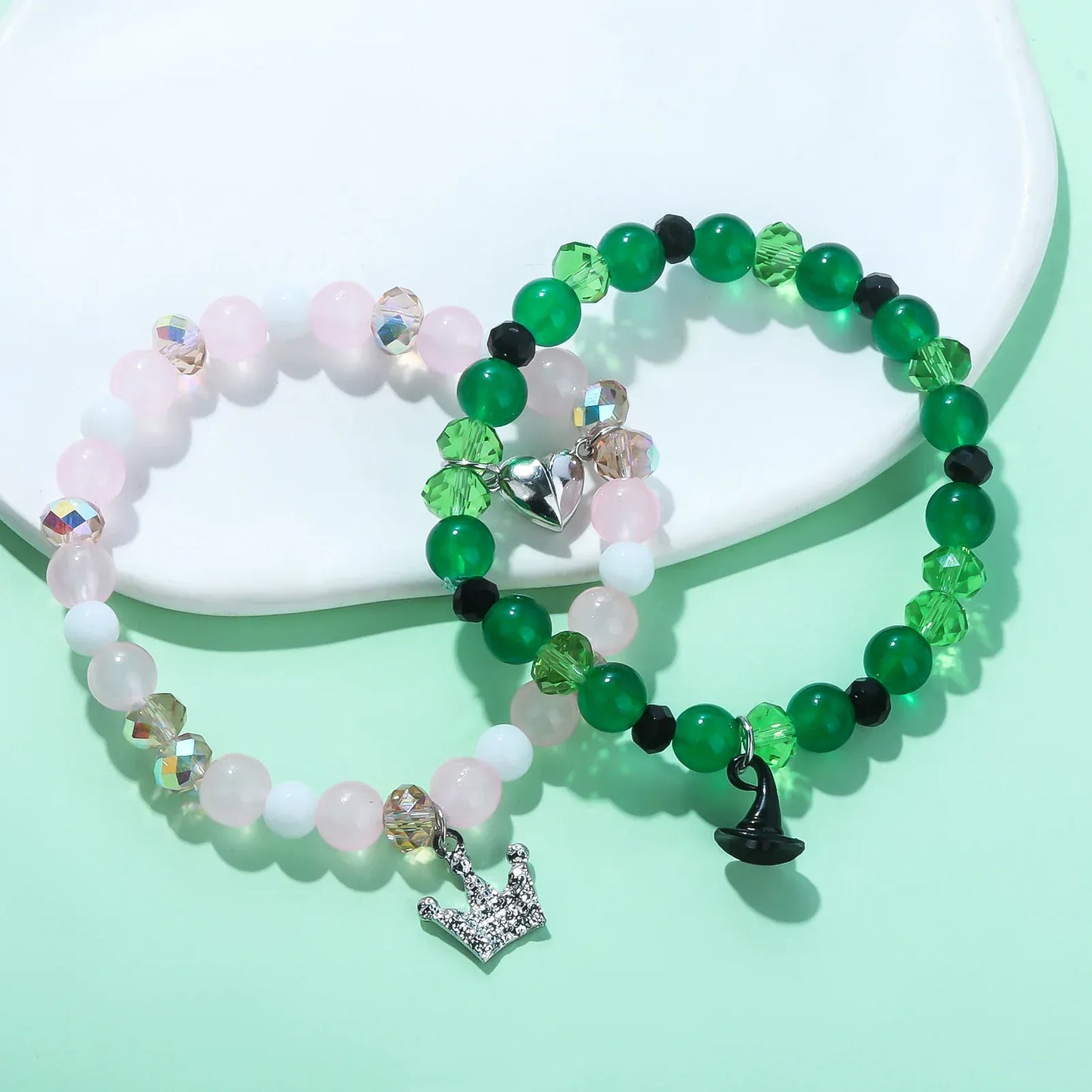 Wicked The Musical Charms Bracelets Magic Bad Witch Adjustable Metal Bracelet Hat Broom Combo Bracelet Unisex Jewelry Gift Wicked The Musical Charms Bracelets Magic Bad Witch Adjustable Metal Bracelet Hat Broom Combo Bracelet Unisex Jewelry Gift