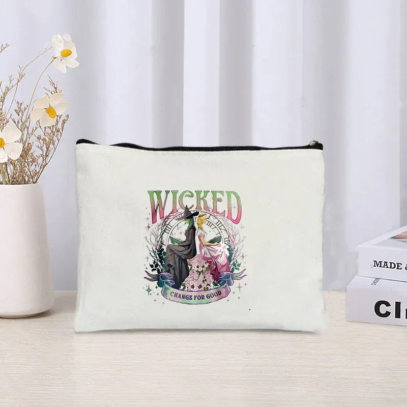 Wicked The Musical Makeup Bag Glinda Elphaba Inspired Musical Lover Gifts Cosmetic Bag Musical Theater Fans Gift Toiletry Pouch Wicked The Musical Makeup Bag Glinda Elphaba Inspired Musical Lover Gifts Cosmetic Bag Musical Theater Fans Gift Toiletry Pouch