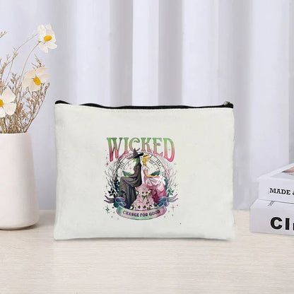 Wicked The Musical Makeup Bag Glinda Elphaba Inspired Musical Lover Gifts Cosmetic Bag Musical Theater Fans Gift Toiletry Pouch Wicked The Musical Makeup Bag Glinda Elphaba Inspired Musical Lover Gifts Cosmetic Bag Musical Theater Fans Gift Toiletry Pouch