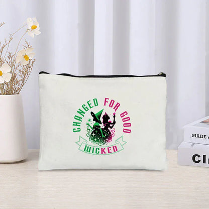 Wicked The Musical Makeup Bag Glinda Elphaba Inspired Musical Lover Gifts Cosmetic Bag Musical Theater Fans Gift Toiletry Pouch Wicked The Musical Makeup Bag Glinda Elphaba Inspired Musical Lover Gifts Cosmetic Bag Musical Theater Fans Gift Toiletry Pouch