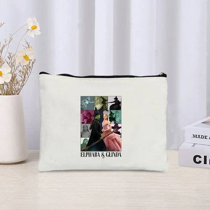 Wicked The Musical Makeup Bag Glinda Elphaba Inspired Musical Lover Gifts Cosmetic Bag Musical Theater Fans Gift Toiletry Pouch Wicked The Musical Makeup Bag Glinda Elphaba Inspired Musical Lover Gifts Cosmetic Bag Musical Theater Fans Gift Toiletry Pouch