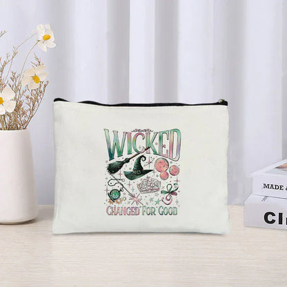Wicked The Musical Makeup Bag Glinda Elphaba Inspired Musical Lover Gifts Cosmetic Bag Musical Theater Fans Gift Toiletry Pouch Wicked The Musical Makeup Bag Glinda Elphaba Inspired Musical Lover Gifts Cosmetic Bag Musical Theater Fans Gift Toiletry Pouch