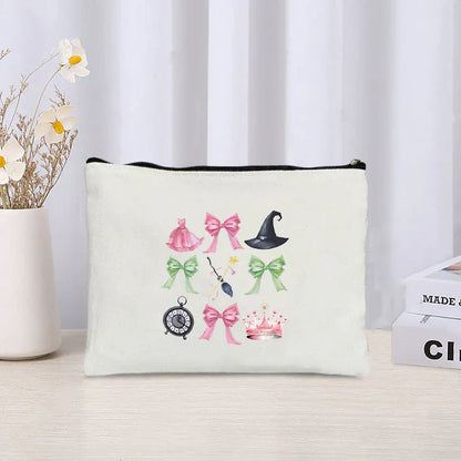 Wicked The Musical Makeup Bag Glinda Elphaba Inspired Musical Lover Gifts Cosmetic Bag Musical Theater Fans Gift Toiletry Pouch Wicked The Musical Makeup Bag Glinda Elphaba Inspired Musical Lover Gifts Cosmetic Bag Musical Theater Fans Gift Toiletry Pouch