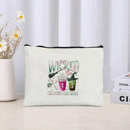 Wicked The Musical Makeup Bag Glinda Elphaba Inspired Musical Lover Gifts Cosmetic Bag Musical Theater Fans Gift Toiletry Pouch Wicked The Musical Makeup Bag Glinda Elphaba Inspired Musical Lover Gifts Cosmetic Bag Musical Theater Fans Gift Toiletry Pouch