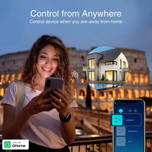 Wifi Smart Power Strip Surge Protector Built-in 3 USB Ports Wifi Smart Power Strip Surge Protector Built-in 3 USB Ports