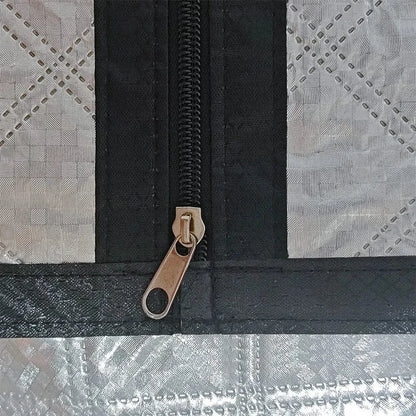 Winter new windproof, warm and cold proof cotton curtains thickened, non perforated, double zipper sealed window waterproof Winter new windproof, warm and cold proof cotton curtains thickened, non perforated, double zipper sealed window waterproof
