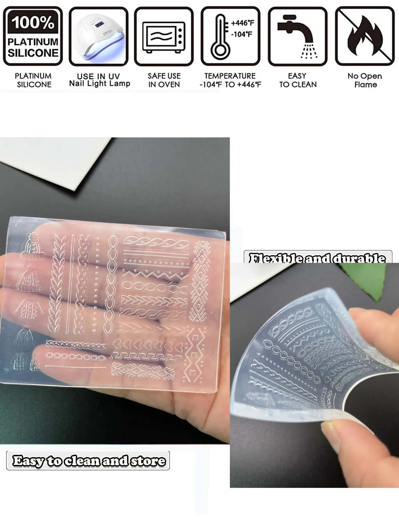 Winter Sweater 3D Acrylic Mold Silicone Nail Art Nails DIY Nail Art Templates Nails Mold Templates Winter Sweater 3D Acrylic Mold Silicone Nail Art Nails DIY Nail Art Templates Nails Mold Templates