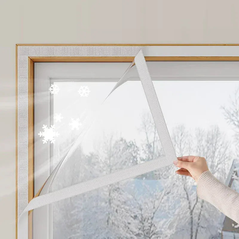 Winter warm curtains, insulated windproof sealed windows, transparent thick plastic, cold proof and insulated, screen windows Winter warm curtains, insulated windproof sealed windows, transparent thick plastic, cold proof and insulated, screen windows