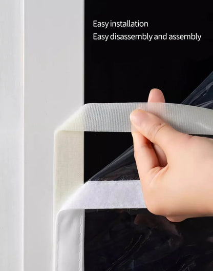 Winter warm curtains, insulated windproof sealed windows, transparent thick plastic, cold proof and insulated, screen windows Winter warm curtains, insulated windproof sealed windows, transparent thick plastic, cold proof and insulated, screen windows