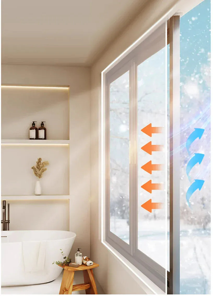 Winter warm curtains, insulated windproof sealed windows, transparent thick plastic, cold proof and insulated, screen windows Winter warm curtains, insulated windproof sealed windows, transparent thick plastic, cold proof and insulated, screen windows