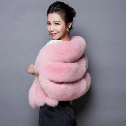 Winter Warm imitation mink women's fox fur collar shawl scarf cloak mink fur coat Bridal dress hairy large shawl cape short coat Winter Warm imitation mink women's fox fur collar shawl scarf cloak mink fur coat Bridal dress hairy large shawl cape short coat