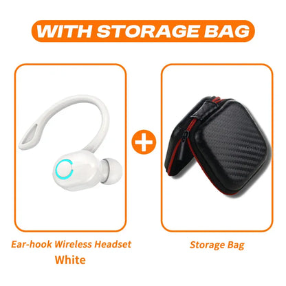 Wireless Bluetooth Earphones HIFI Bass With HD MIC Ear-Hook Earbuds Noise Cancelling Life Waterproof Game Sports Music Headsets Wireless Bluetooth Earphones HIFI Bass With HD MIC Ear-Hook Earbuds Noise Cancelling Life Waterproof Game Sports Music Headsets