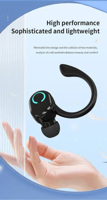 Wireless Bluetooth Earphones HIFI Bass With HD MIC Ear-Hook Earbuds Noise Cancelling Life Waterproof Game Sports Music Headsets Wireless Bluetooth Earphones HIFI Bass With HD MIC Ear-Hook Earbuds Noise Cancelling Life Waterproof Game Sports Music Headsets