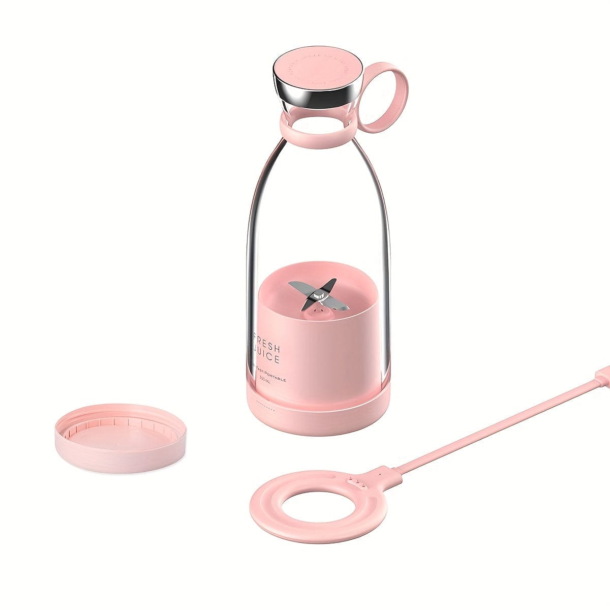 Wireless Mini Fruit Blender Juicer - 350ML Portable Electric, Perfect for On-the-Go! Wireless Mini Fruit Blender Juicer - 350ML Portable Electric, Perfect for On-the-Go!