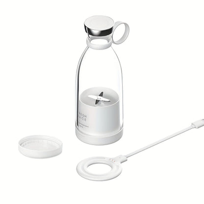 Wireless Mini Fruit Blender Juicer - 350ML Portable Electric, Perfect for On-the-Go! Wireless Mini Fruit Blender Juicer - 350ML Portable Electric, Perfect for On-the-Go!