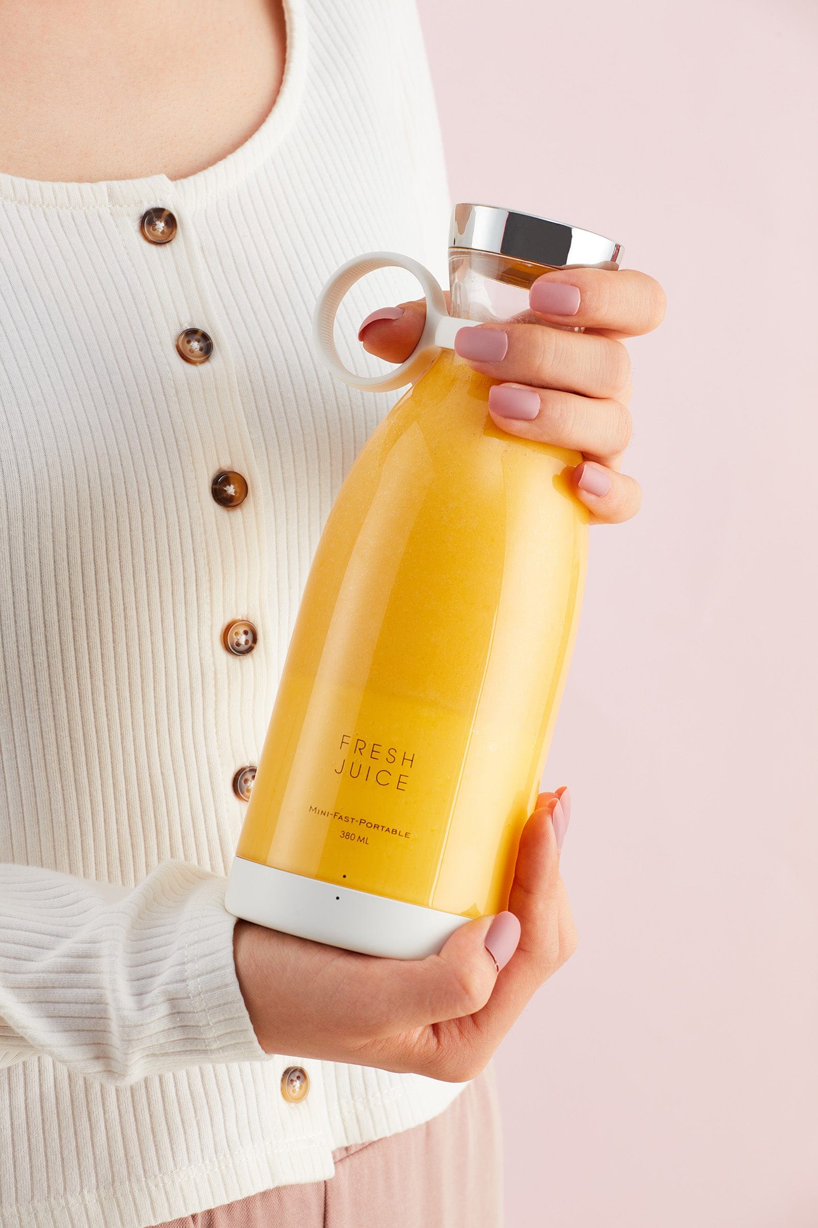 Wireless Mini Fruit Blender Juicer - 350ML Portable Electric, Perfect for On-the-Go! Wireless Mini Fruit Blender Juicer - 350ML Portable Electric, Perfect for On-the-Go!