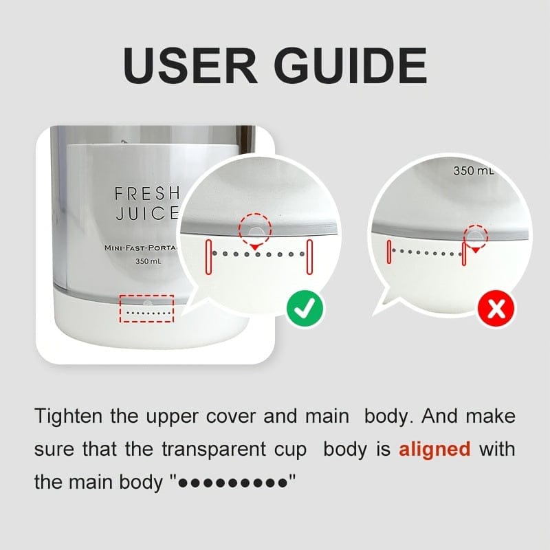 Wireless Mini Fruit Blender Juicer - 350ML Portable Electric, Perfect for On-the-Go! Wireless Mini Fruit Blender Juicer - 350ML Portable Electric, Perfect for On-the-Go!