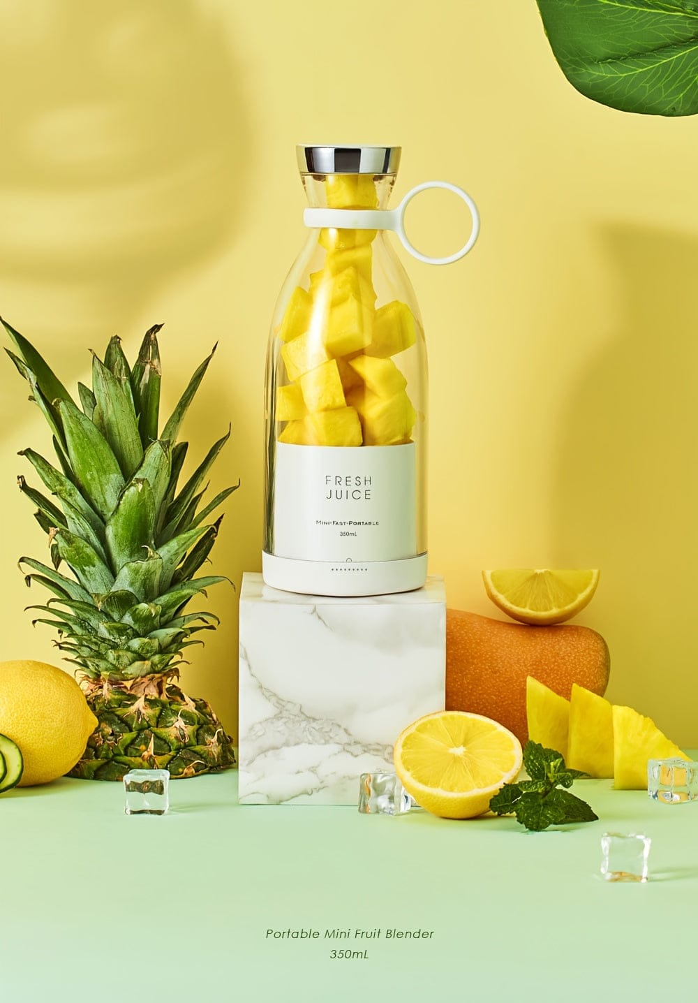 Wireless Mini Fruit Blender Juicer - 350ML Portable Electric, Perfect for On-the-Go! Wireless Mini Fruit Blender Juicer - 350ML Portable Electric, Perfect for On-the-Go!