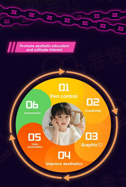 Witch hunting group kpop animation peripheral picture book peripheral coloring line draft children's album coloring painting Witch hunting group kpop animation peripheral picture book peripheral coloring line draft children's album coloring painting