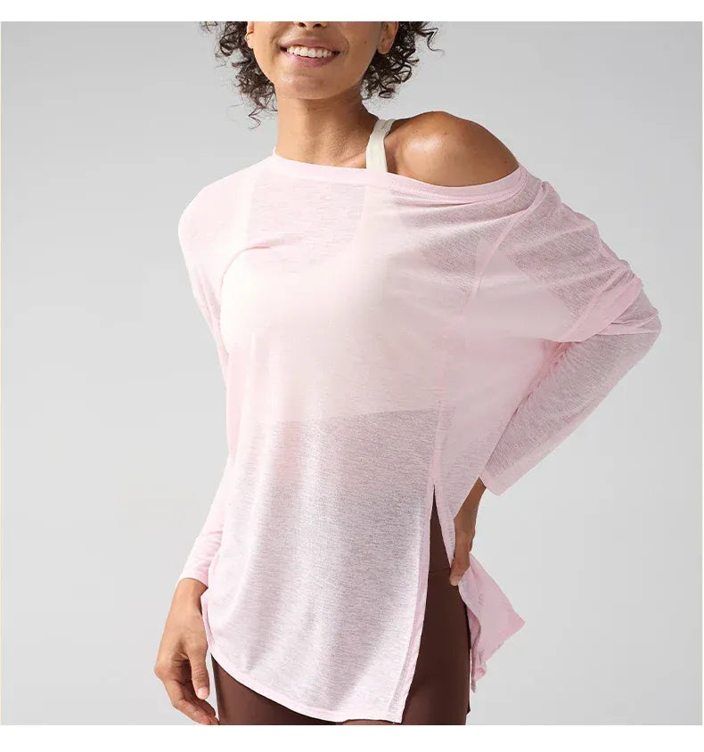 Women's Fitness Sports T-shirt Summer Loose Short Sleeve Quick Drying Gym Running Top Female Leisure Clothing👚 Women's Fitness Sports T-shirt Summer Loose Short Sleeve Quick Drying Gym Running Top Female Leisure Clothing👚