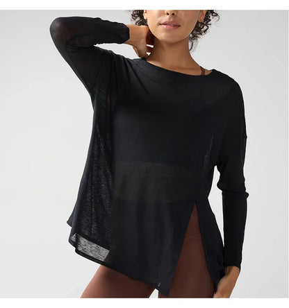 Women's Fitness Sports T-shirt Summer Loose Short Sleeve Quick Drying Gym Running Top Female Leisure Clothing👚 Women's Fitness Sports T-shirt Summer Loose Short Sleeve Quick Drying Gym Running Top Female Leisure Clothing👚